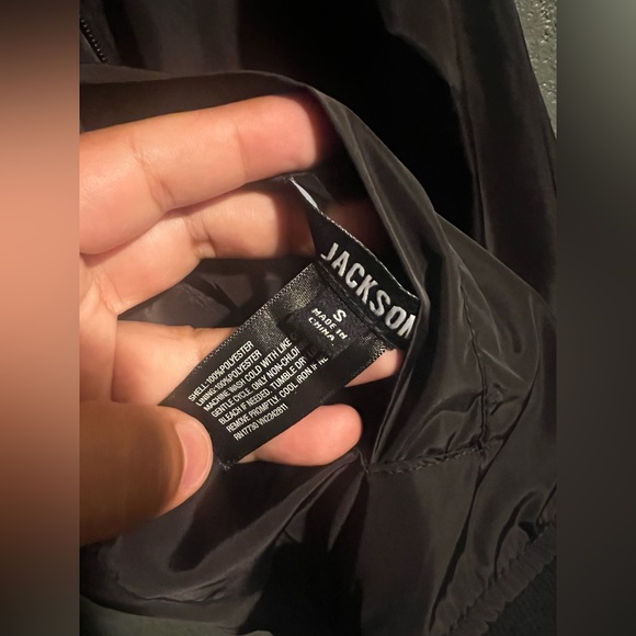 Jackson Black Reversible Jacket - Picture 3 of 3